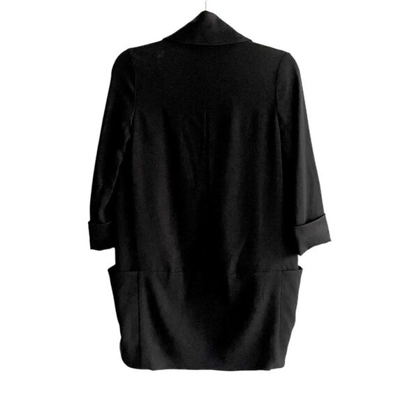 ARITZIA Wilfred Chevalier Open Cocoon Blazer Jacket Black 00 - Picture 6 of 8